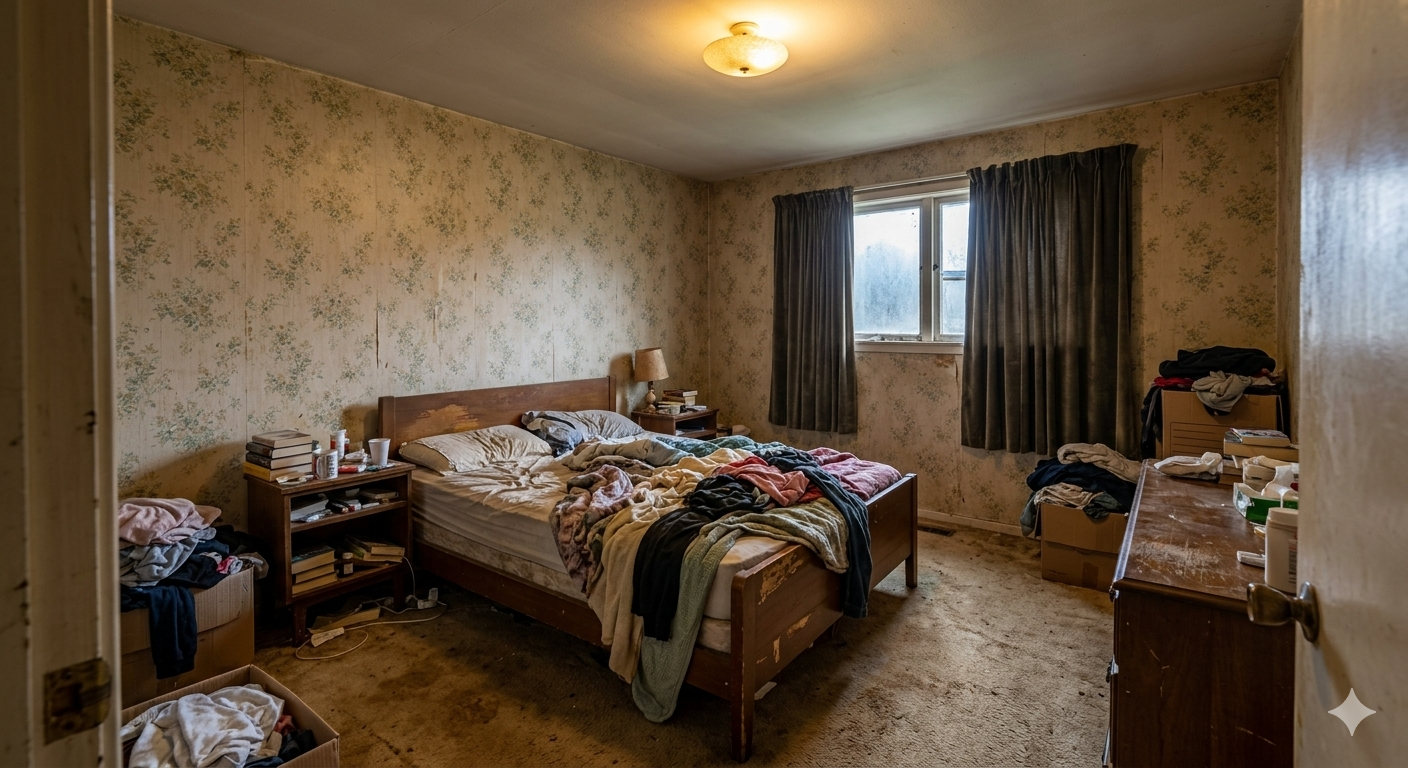 2-Zimmer-Wohnung — Vorher